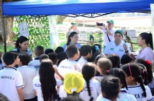PARTICIPAMOS DE LA FERIA DE CAMINA VERDE POR EL CESAR - Fundación Hidrobiológica George Dahl