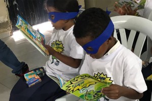 NIÑOS CONOCIENDO LA HISTORIETA - Fundación Hidrobiológica George Dahl