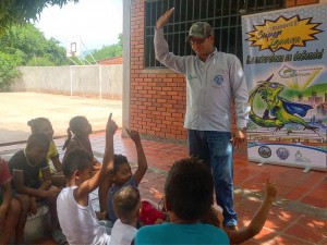 Jefe de educación Manuel Suarez - Fundación Hidrobiológica George Dahl
